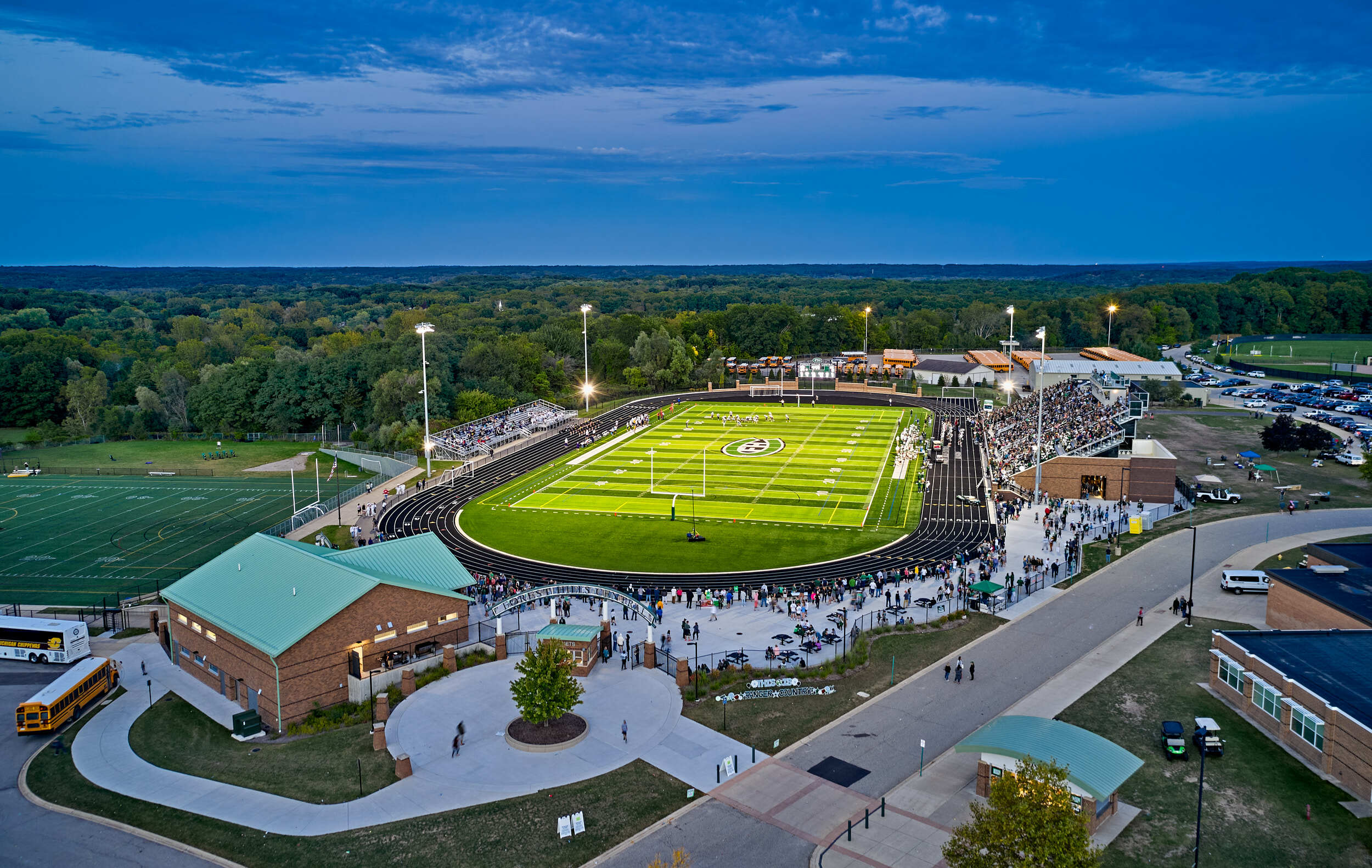 Forest Hills Central High School Athletic Complex Owen Ames Kimball 